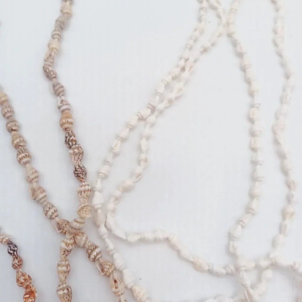Shell Necklaces Beach Wedding Jewelry Lot of 9 Bulk Mixed Shells Handmade